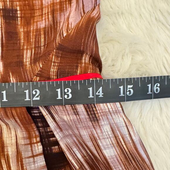 Elizabeth and James Molly Printed Open Back Sleeveless Halter Dress 8 NWOT - Picture 13 of 15